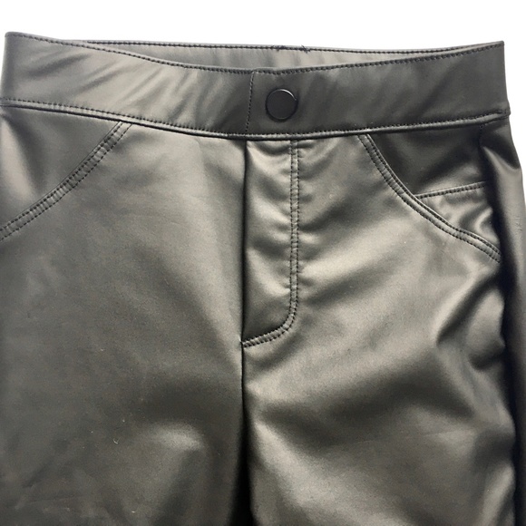 Mini me! NWOT faux leather skinny leggings - Picture 4 of 8